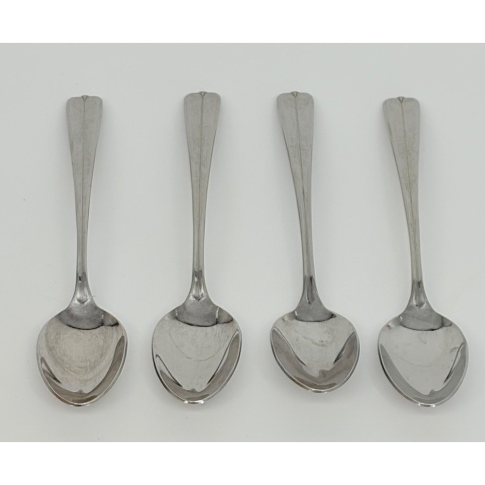 Oneida USA Gala Impulse Teaspoons Set of 4 Stainless Steel Flatware 6"